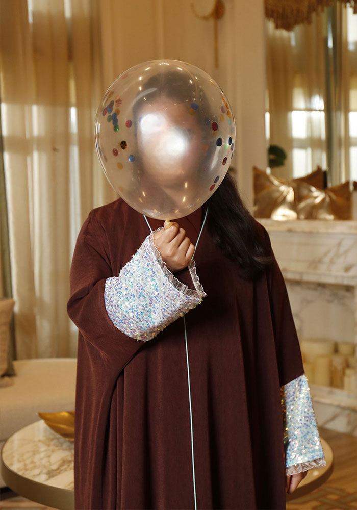 Abaya (Maroon)